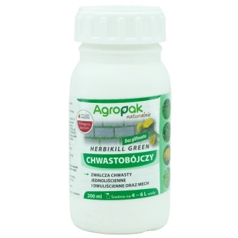 Herbikill Green Agropak 200 ml  na chwasty i mech (data ważności 12.2025)