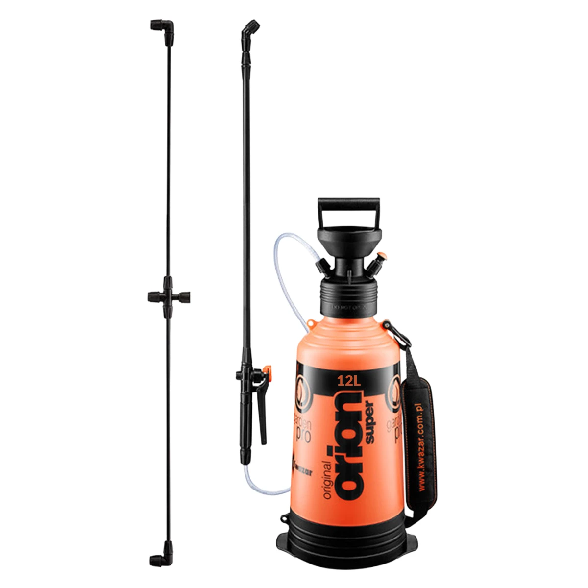 Zestaw Opryskiwacz Orion Super 12 L + Przyłącze 3 Rzędowe Kwazar