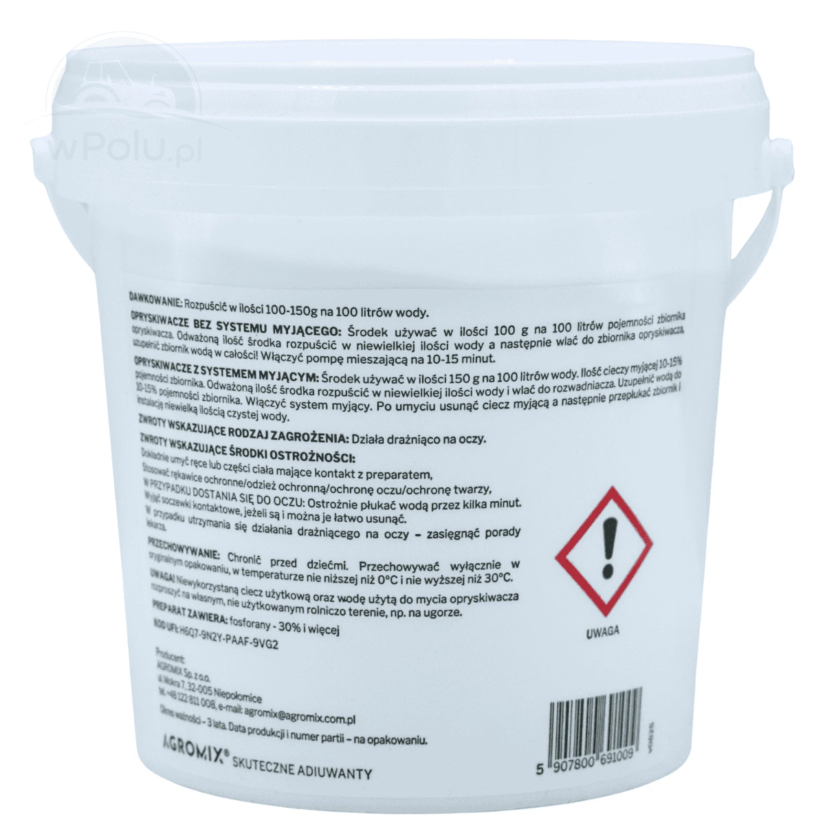 CLEAN MAX czysty opryskiwacz 1KG