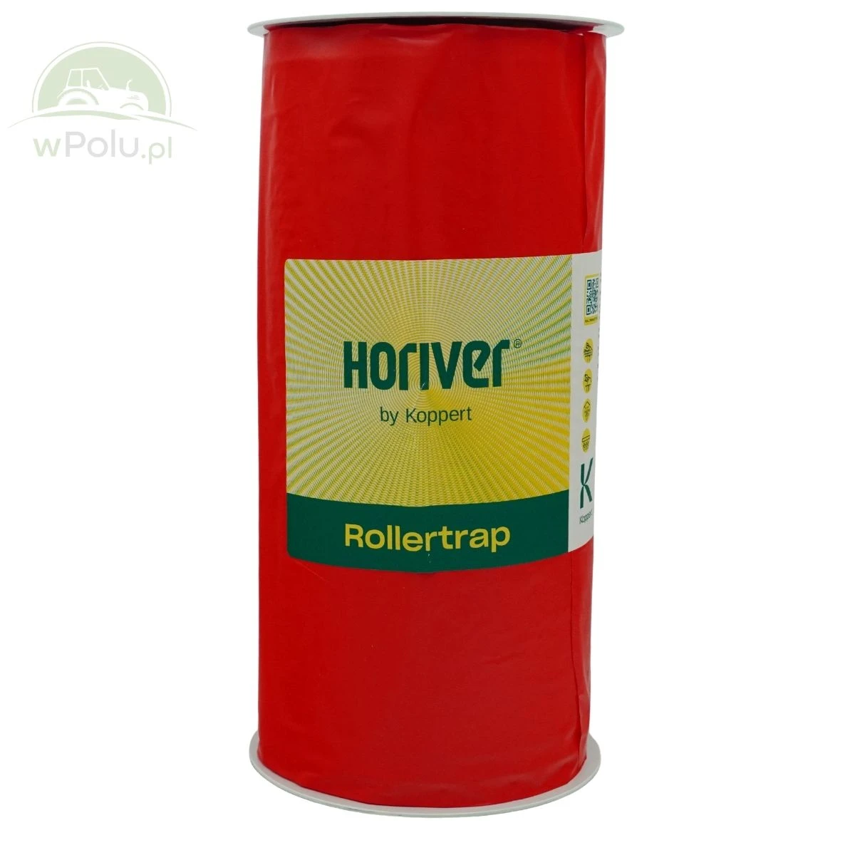 Rollertrap Red 30 cm x 100 m Czerwona taśma lepowa na muszkę plamoskrzydłą