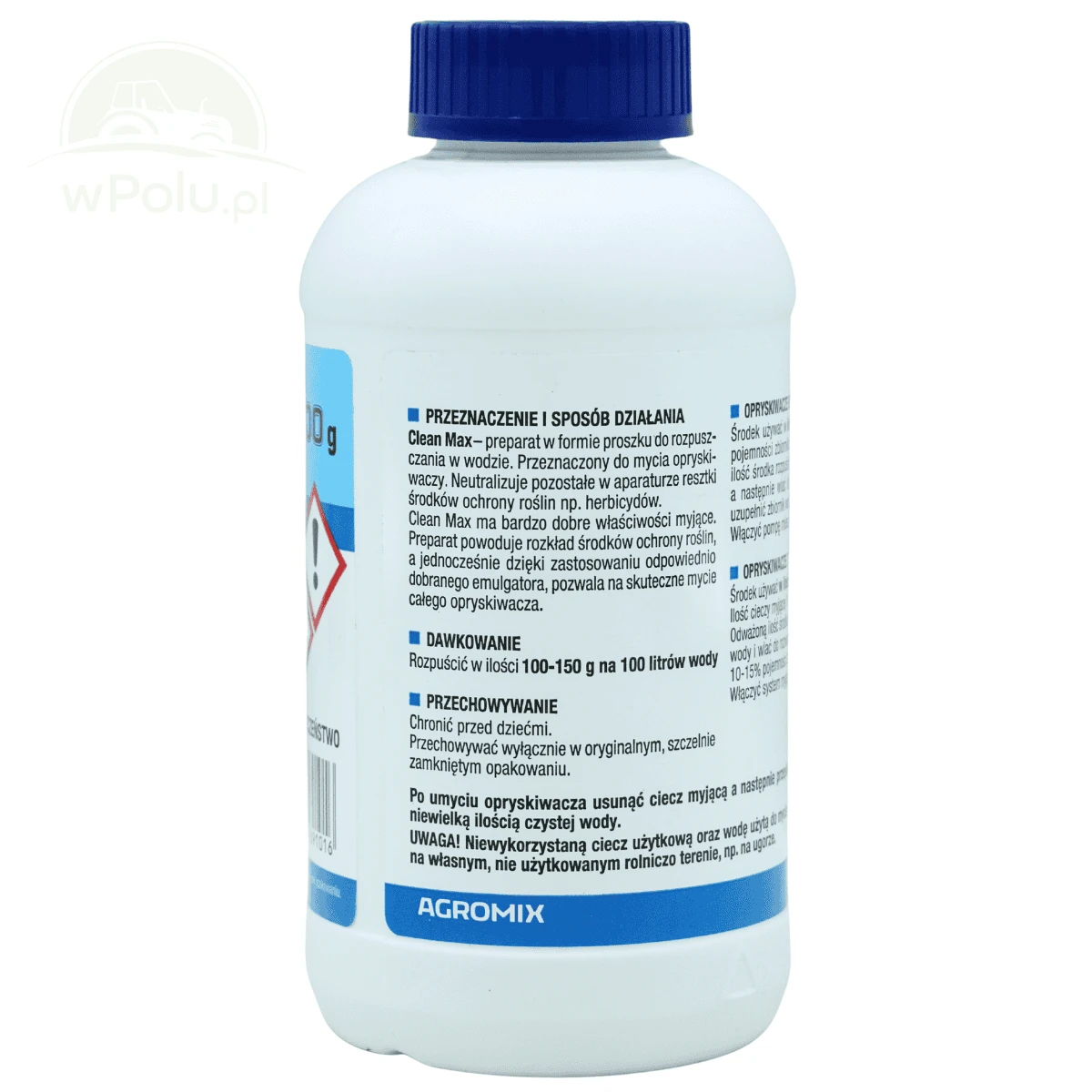 CLEAN MAX czysty opryskiwacz 300G