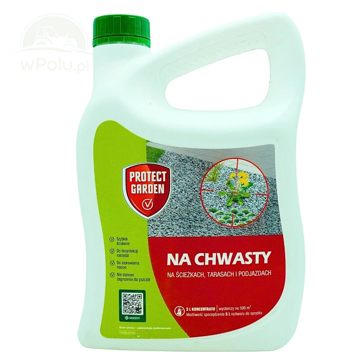 Koncentrat na Chwasty Ekologiczny – Protect Garden Natura 3L