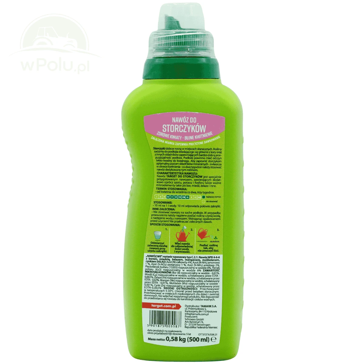 TARGET NAWÓZ PŁYN DO STORCZYKÓW 0.5L