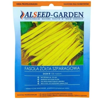 Fasola Zwykła Karłowa Żółta Dior 100 szt nasion ST Alseed Garden