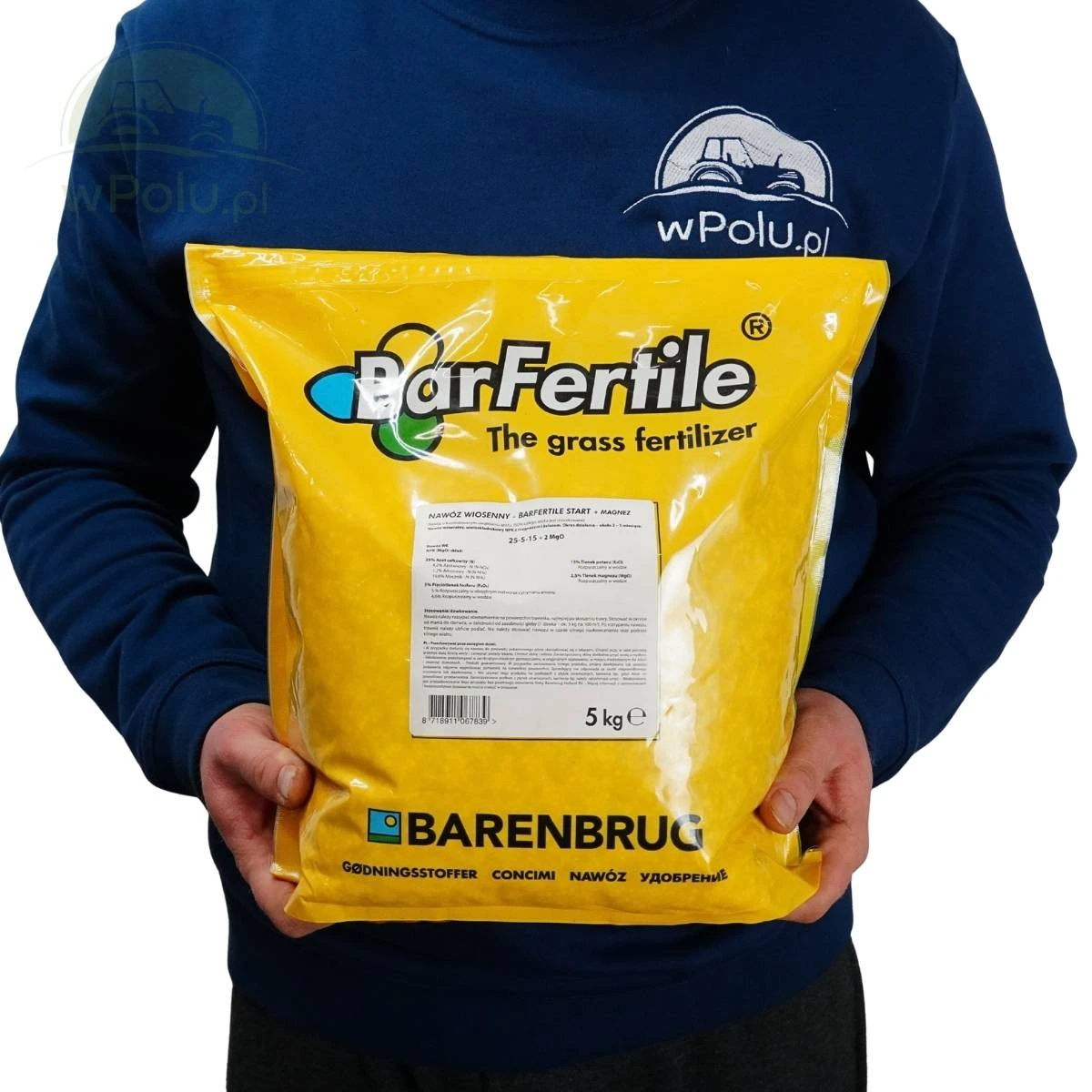 Barenbrug Nawóz wiosenny do trawników BarFertile Start 5KG