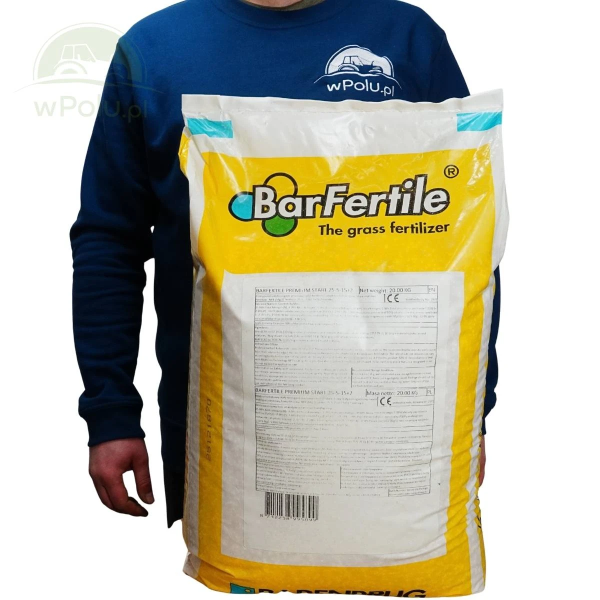 Barenbrug Nawóz wiosenny do trawników BarFertile Start 20 kg