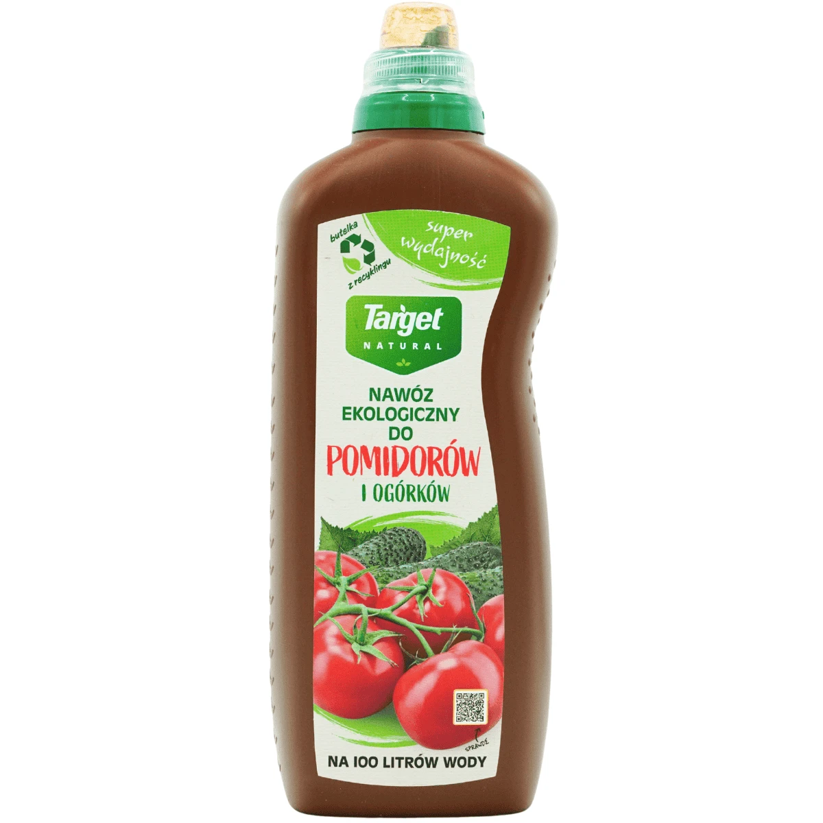 TARGET NAWÓZ PŁYN DO POMIDORÓW, OGÓRKÓW I ZIÓŁ EKO 1L