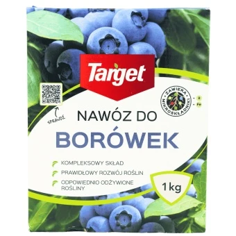 Nawóz do Borówek 1 kg Granulowany z Mikroskładnikami Target