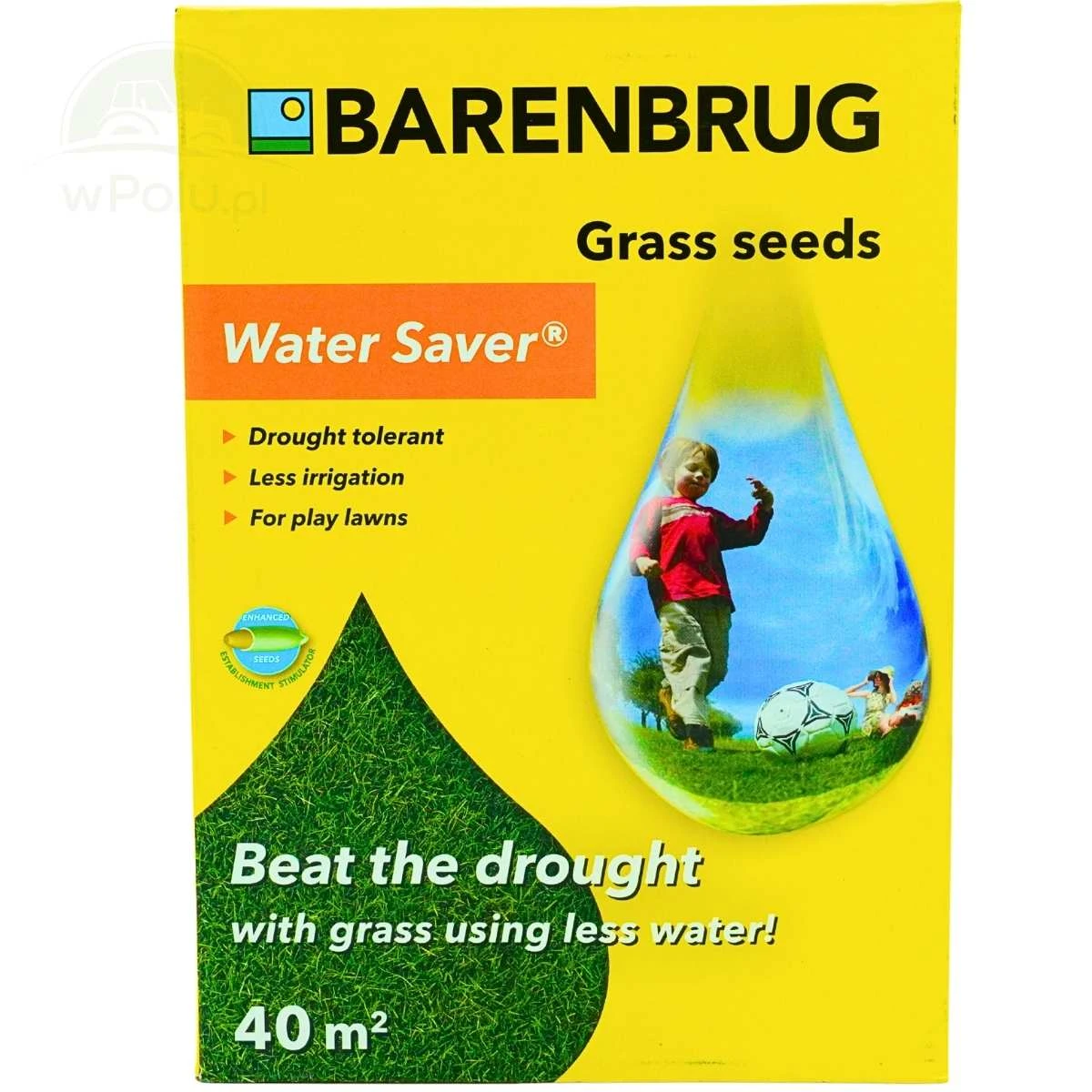 Barenbrug mieszanka traw WATER SAVER na tereny suche 1KG