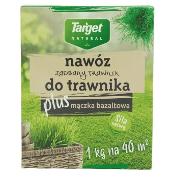 Nawóz ZADBANY TRAWNIK z mączką bazaltową Target 1KG