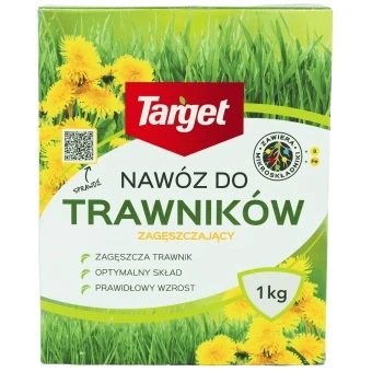 Nawóz do trawników ZAGĘSZCZAJĄCY Target 1KG