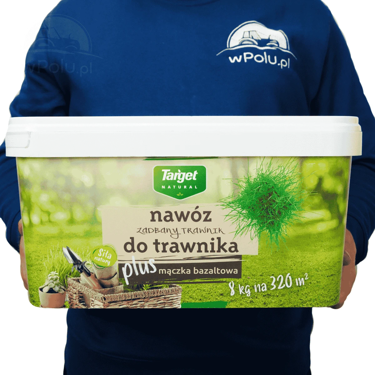 Nawóz ZADBANY TRAWNIK z mączką bazaltową Target 8 kg