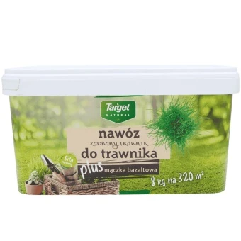 Nawóz ZADBANY TRAWNIK z mączką bazaltową Target 8 kg
