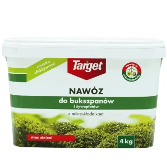 TARGET NAWÓZ DO BUKSZPANÓW ŻYWOPŁOTÓW 4KG