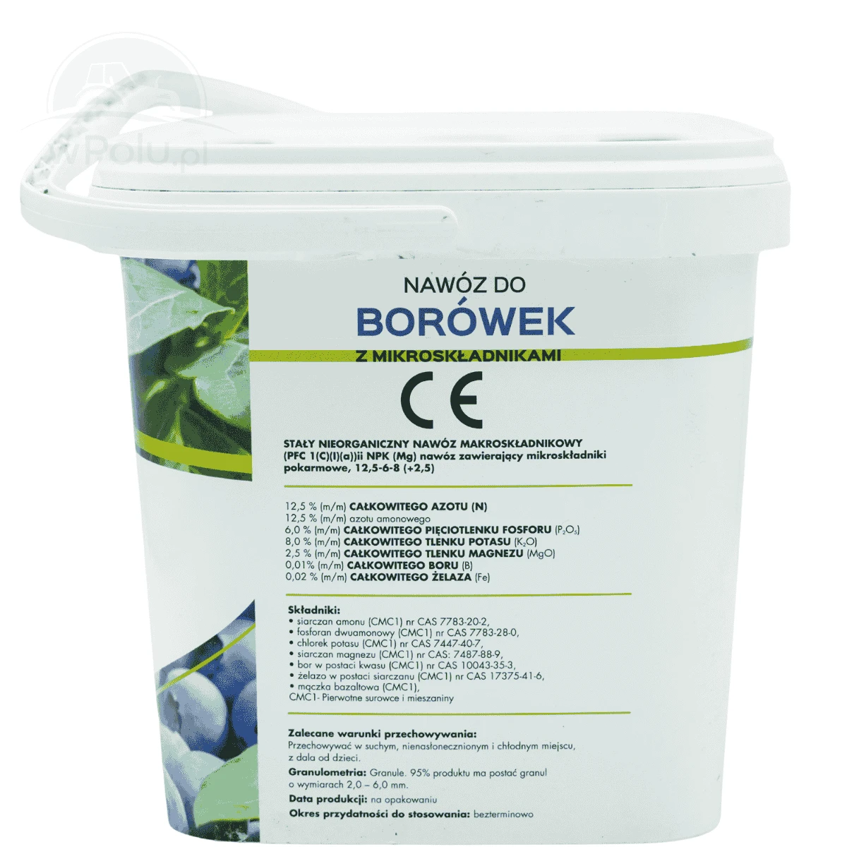 Nawóz do Borówek 4 kg Granulowany z Mikroskładnikami Target