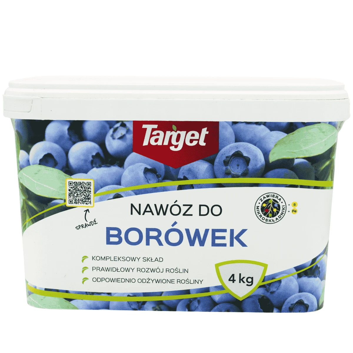 Nawóz do Borówek 4 kg Granulowany z Mikroskładnikami Target