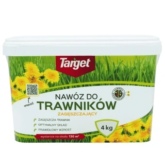 Nawóz do trawników ZAGĘSZCZAJĄCY Target 4KG