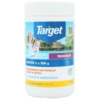 TARGET TRIOCHLOR -TABLETKI 1KG (5x200g)