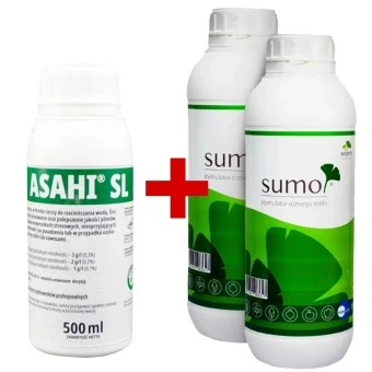 Pakiet: Asahi 0,5 L  + Sumo 2 x 1 L 