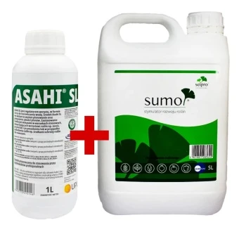 Pakiet: Asahi 1 L + Sumo 5 L 