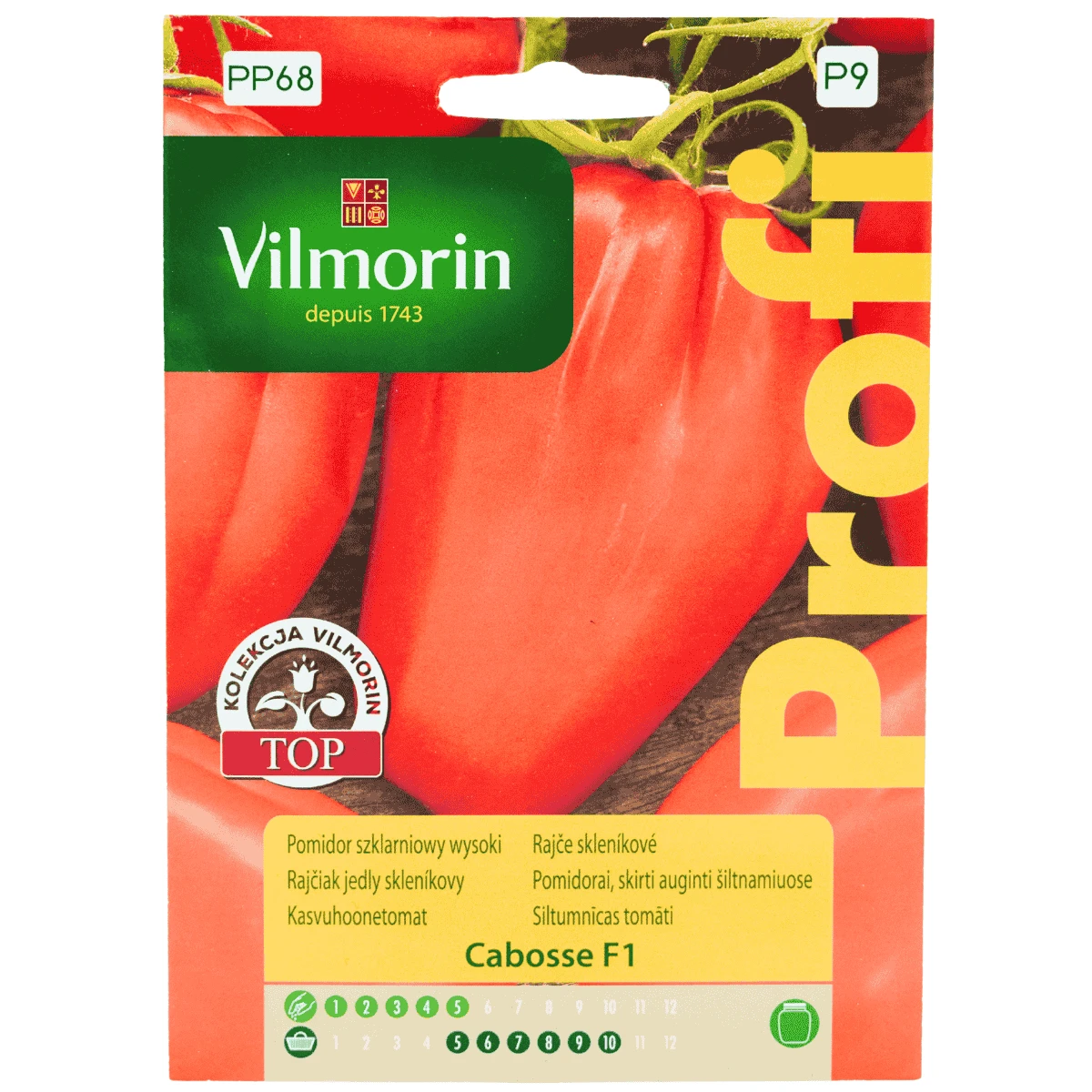 Pomidor Cabosse F1 grun. Vilmorin 6Z GC P9