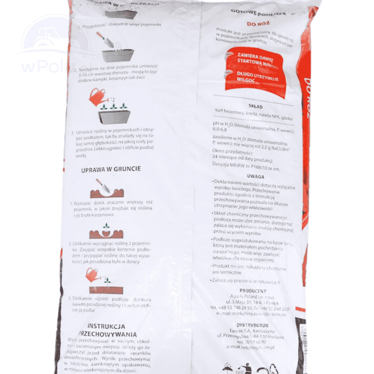 TARGET PODŁOŻE DO RÓŻ 20L