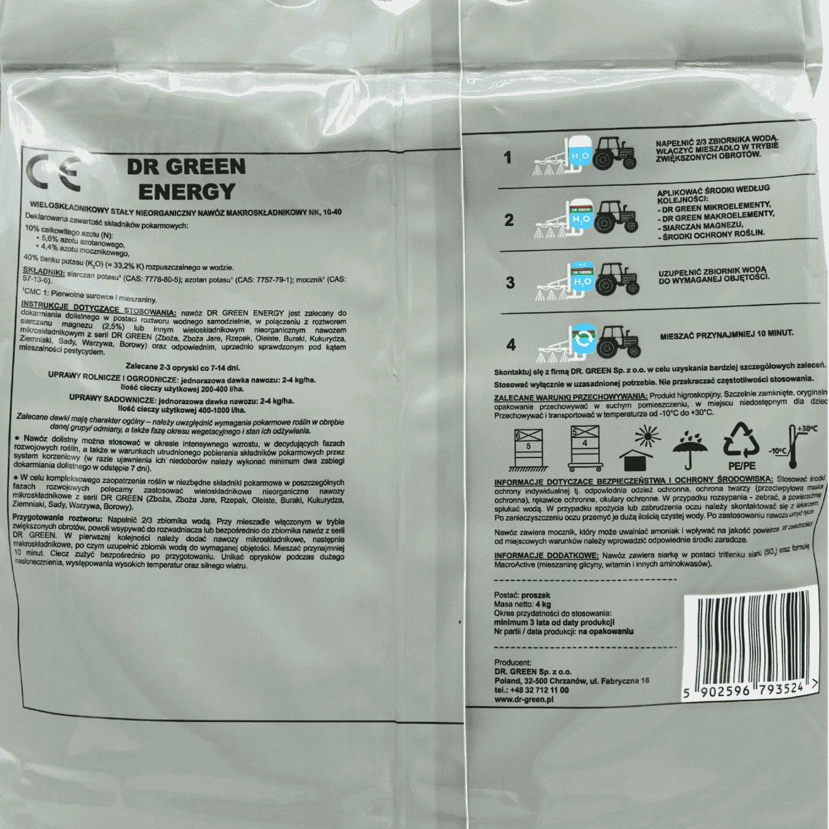 Dr Green Energy NK 10/40 4 kg