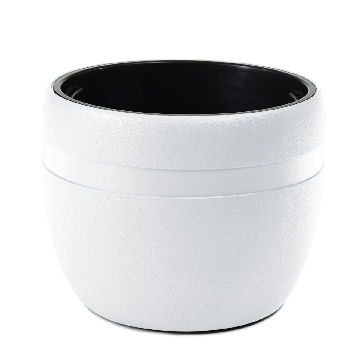 Donica KOMA Classic 400 Biała 40 cm Lamela