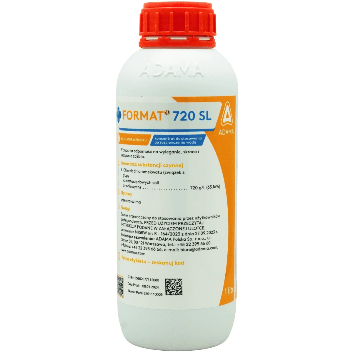 Format 720SL Regulator Wzrostu 1 L Adama