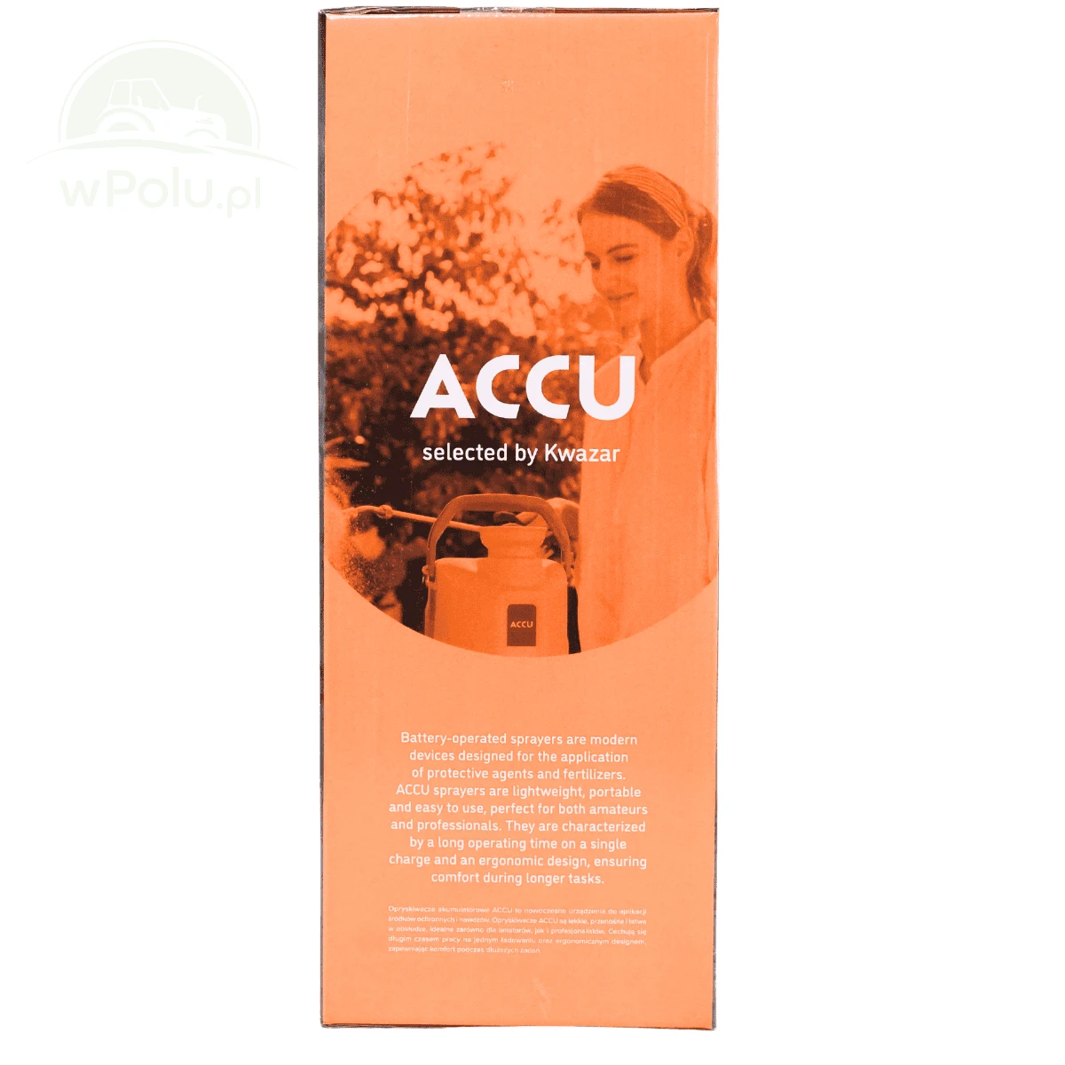 Opryskiwacz Accu 8 L Elektryczny Kwazar