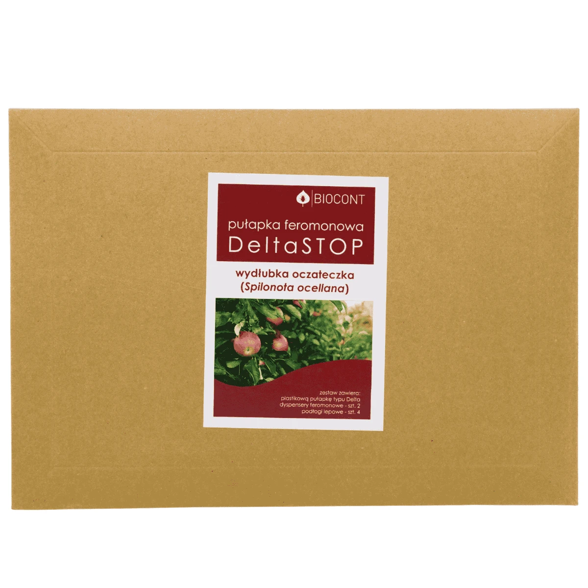 Pułapka Feromonowa Delta STOP – Wydłubka Oczateczka (Spilonota ocellana)