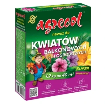 Nawóz do Kwiatów Balkonowych i Ogrodowych 1,2 kg Agrecol