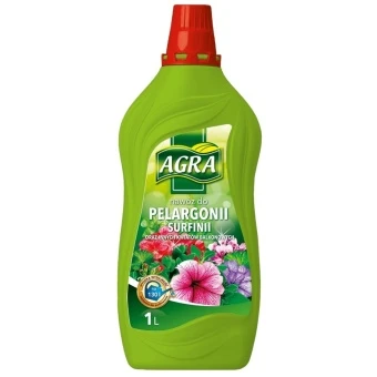 Agra Nawóz do Pelargonii, Surfinii i Innych Balkonowych 1 L Agrecol