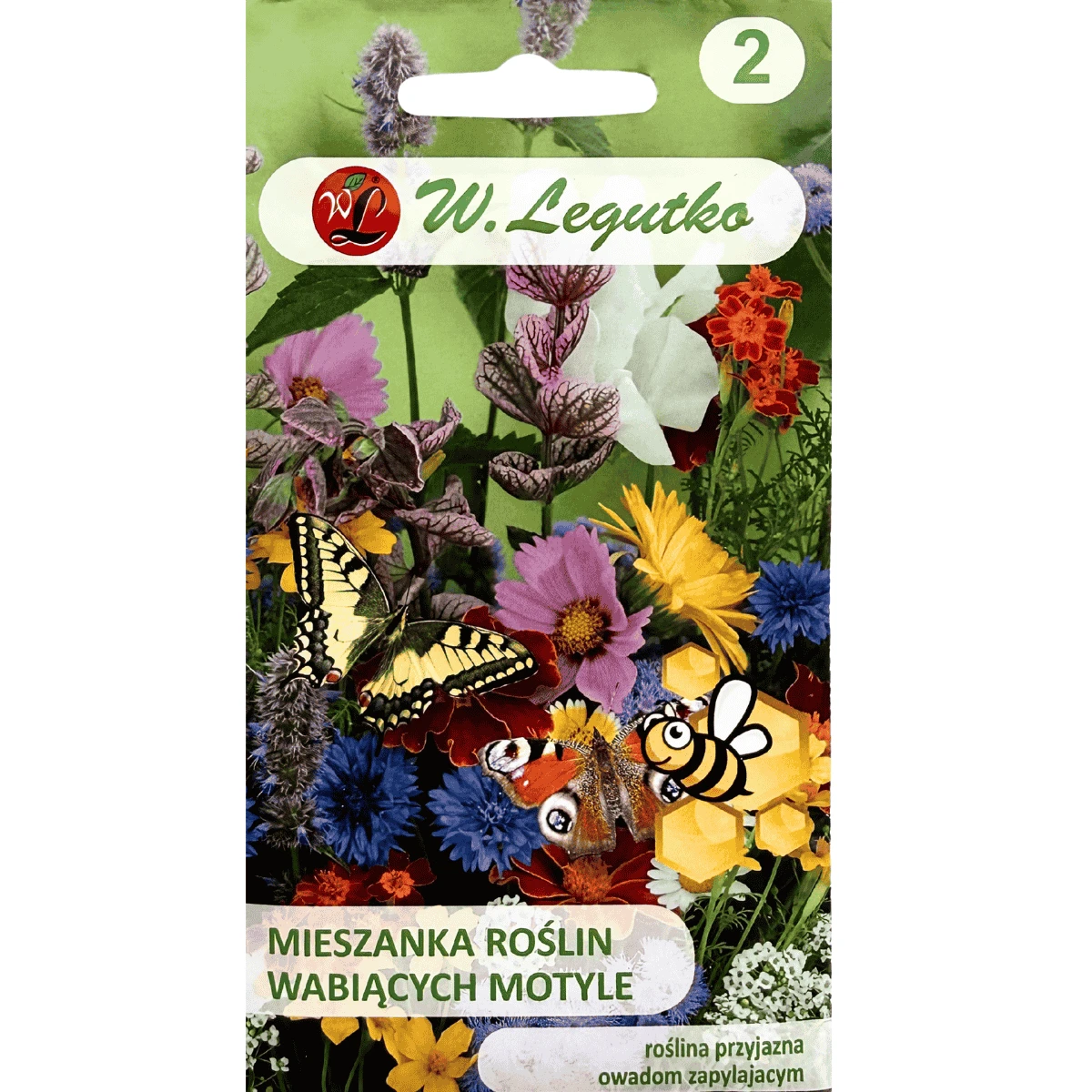 Mieszanka Kwiatów Wabiąca Motyle Nasionka 1 g Legutko 