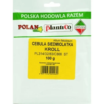 Cebula Siedmiolatka Allium Fistulosum Kroll 100 g Plantico