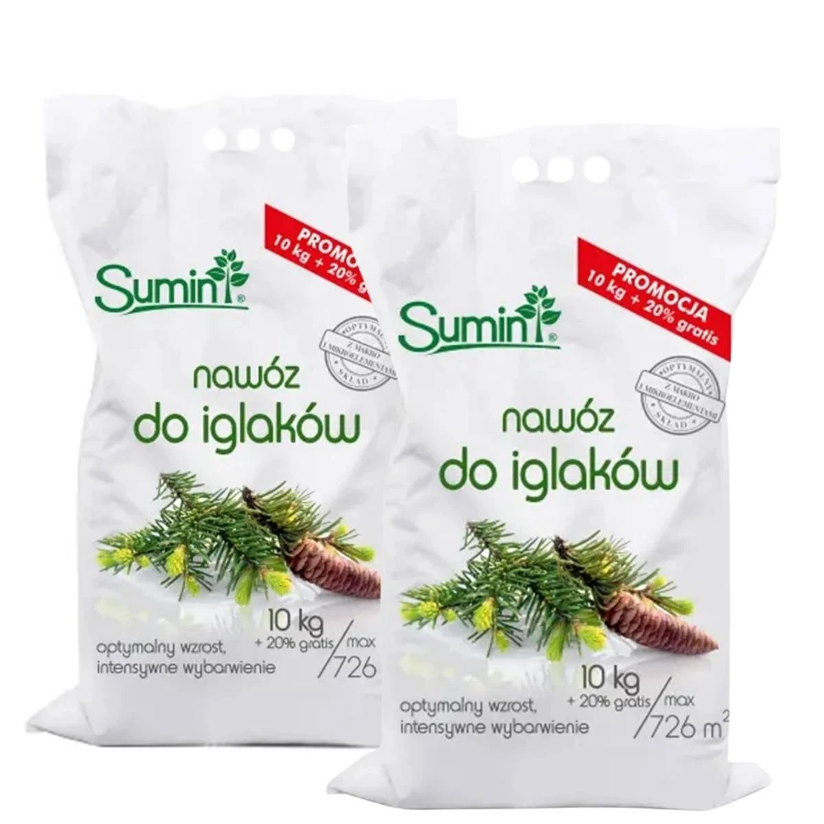 Nawóz do Iglaków 2 x 12 kg ( 24 kg ) Optymalny Skład Sumin