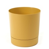 Kup razem Donica z Podstawką Aura 14,5 x 15 cm Musztarda Lamela
