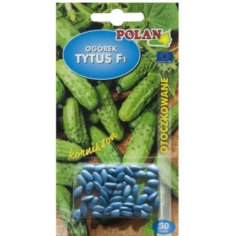 Ogórek Konserwowy Tytus mieszaniec nasiona otoczkowane 50 szt. Plantico